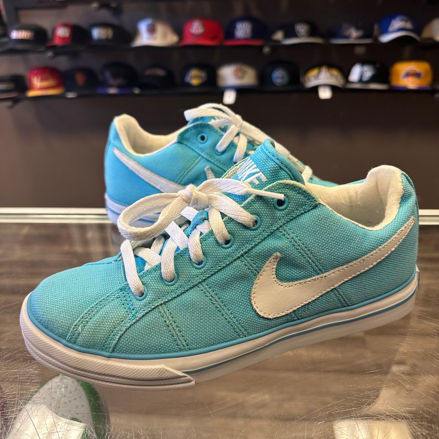 WMNS Nike Star Low Blue Canvas