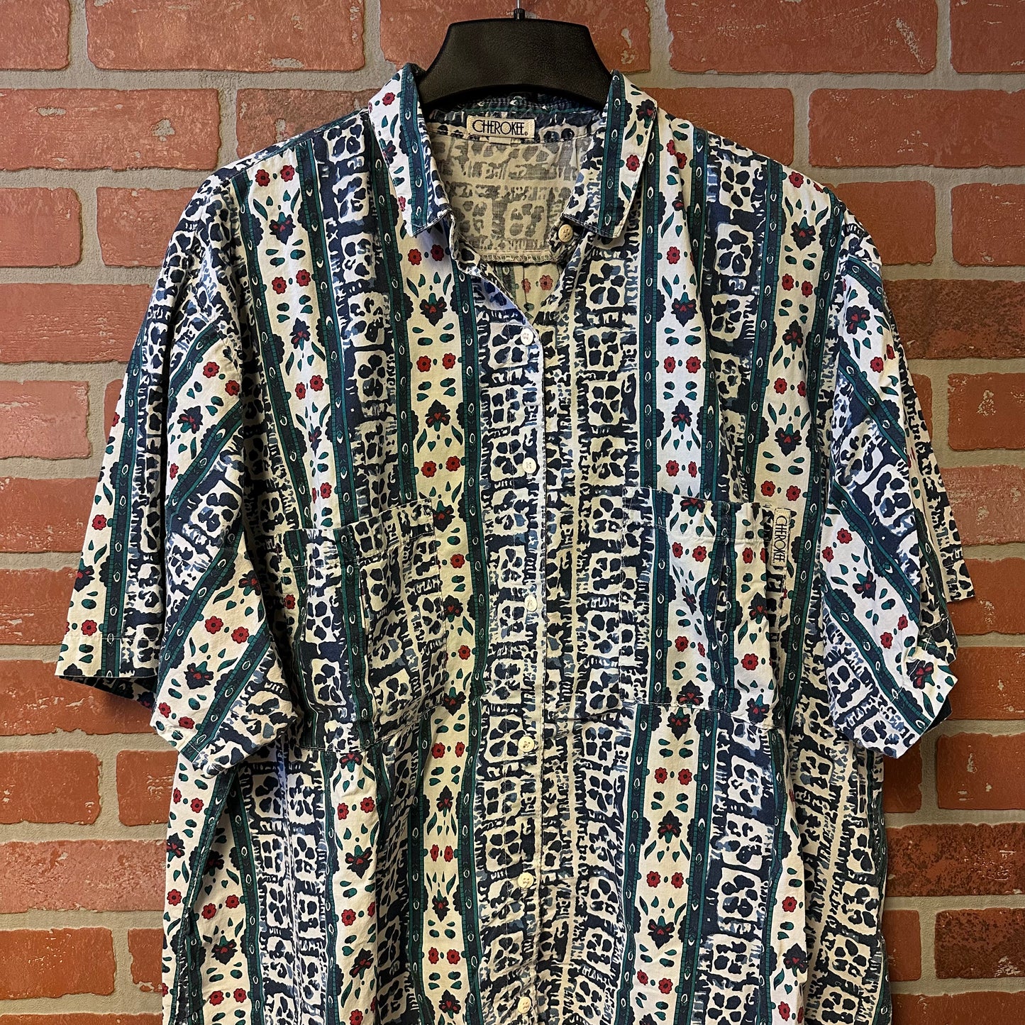 Cherokee Pattern Button Up (10)