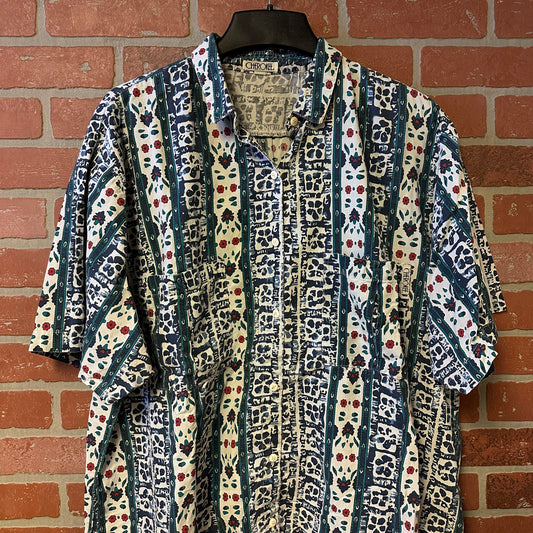 Cherokee Pattern Button Up (10)