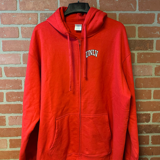 UNLV Red Zip Up Hoodie (8)