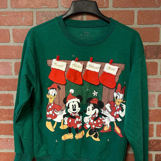Disney Stockings Green Crewneck (24)