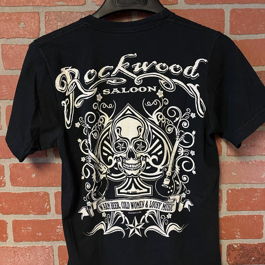 Rockwood Saloon ACE logo tee (13)