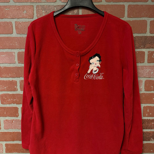 WMNS Betty Boop CocaCola Fleece Sweater (24)