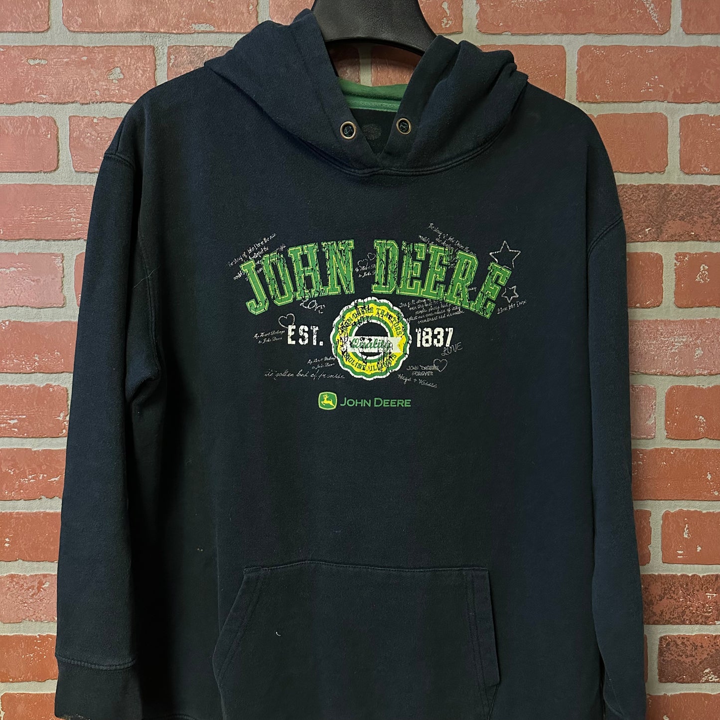 John Deere Black Hoodie (1)