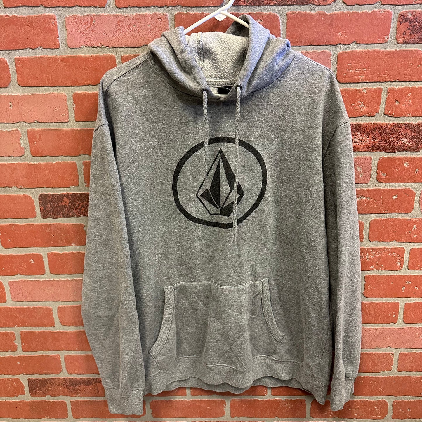 Volcom Grey Logo Hoodie (28)