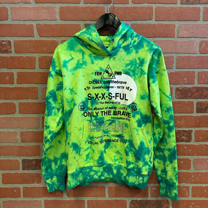 Diesel Green Tye-Dye Hoodie (35)