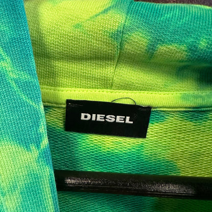 Diesel Green Tye-Dye Hoodie (35)
