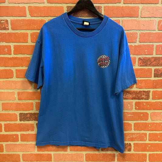 Santa Cruz Blue Logo Tee (35)