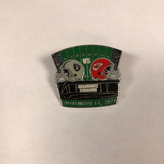 NFL Las Vegas Raiders 2021 Vs. Kansas City Pin