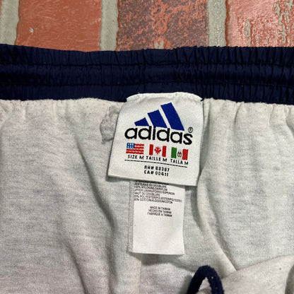 VTG Adidas Navy/Purple Nylon Track Pants