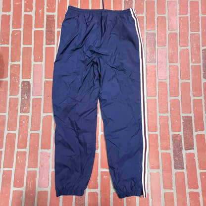 VTG Adidas Navy/Purple Nylon Track Pants
