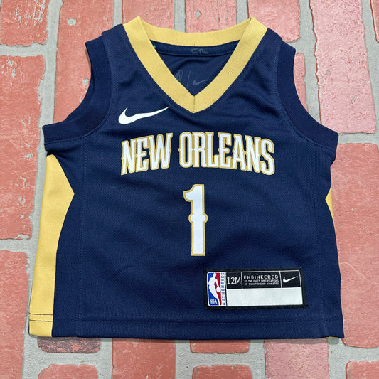 Vintage Youth NBA New Orleans Pelicans Williamson Basketball Jersey Yesterday's Fits Clothing Fashion Vintage Streetwear Fashion Item