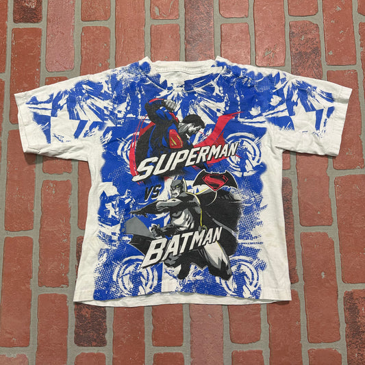 Vintage Youth Superman Vs Batman Movie Promo Tee Yesterday's Fits Clothing Fashion Vintage Streetwear Fashion Item