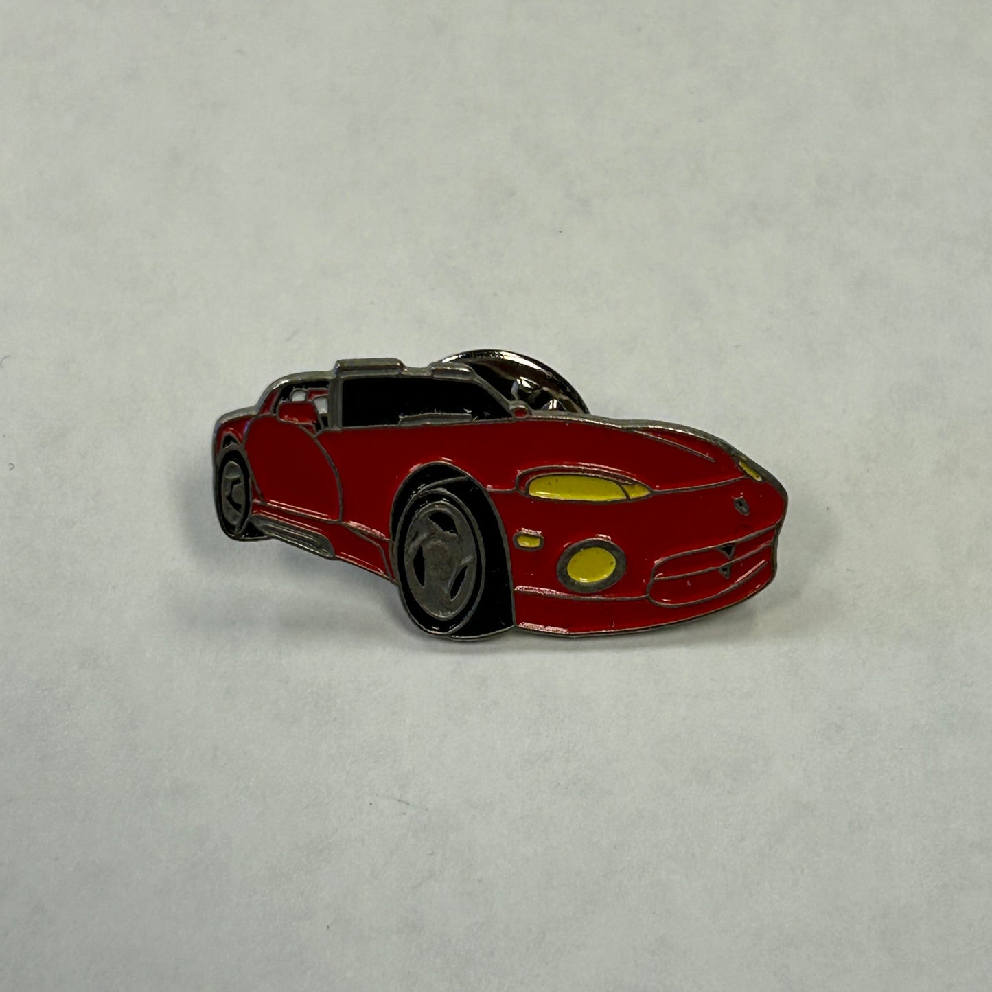 VTG Dodge Red Car Pin