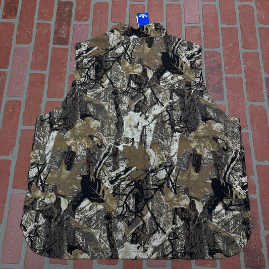 DS Adidas Zip-Up Camo Vest Yesterday's Fits Clothing Fashion Vintage Streetwear Fashion Item