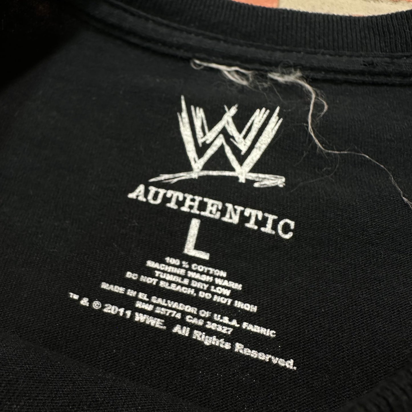 VTG WWE Wrestlemania XXVII Match Card Tee Yesterday's Fits Clothing Fashion Vintage Streetwear Fashion Item