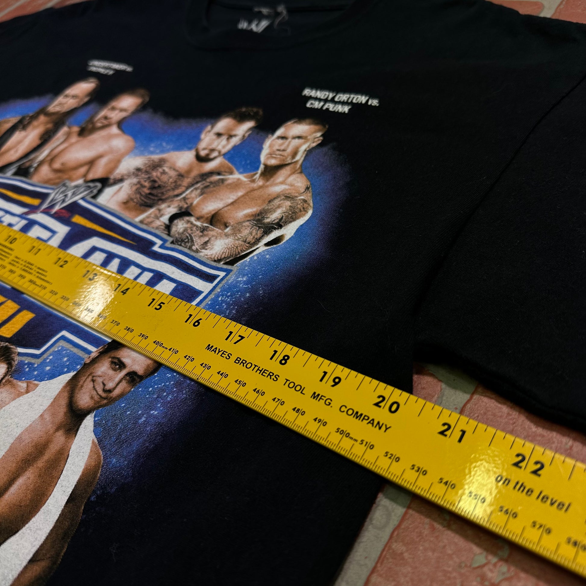 VTG WWE Wrestlemania XXVII Match Card Tee Yesterday's Fits Clothing Fashion Vintage Streetwear Fashion Item