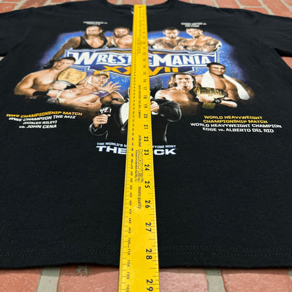 VTG WWE Wrestlemania XXVII Match Card Tee Yesterday's Fits Clothing Fashion Vintage Streetwear Fashion Item