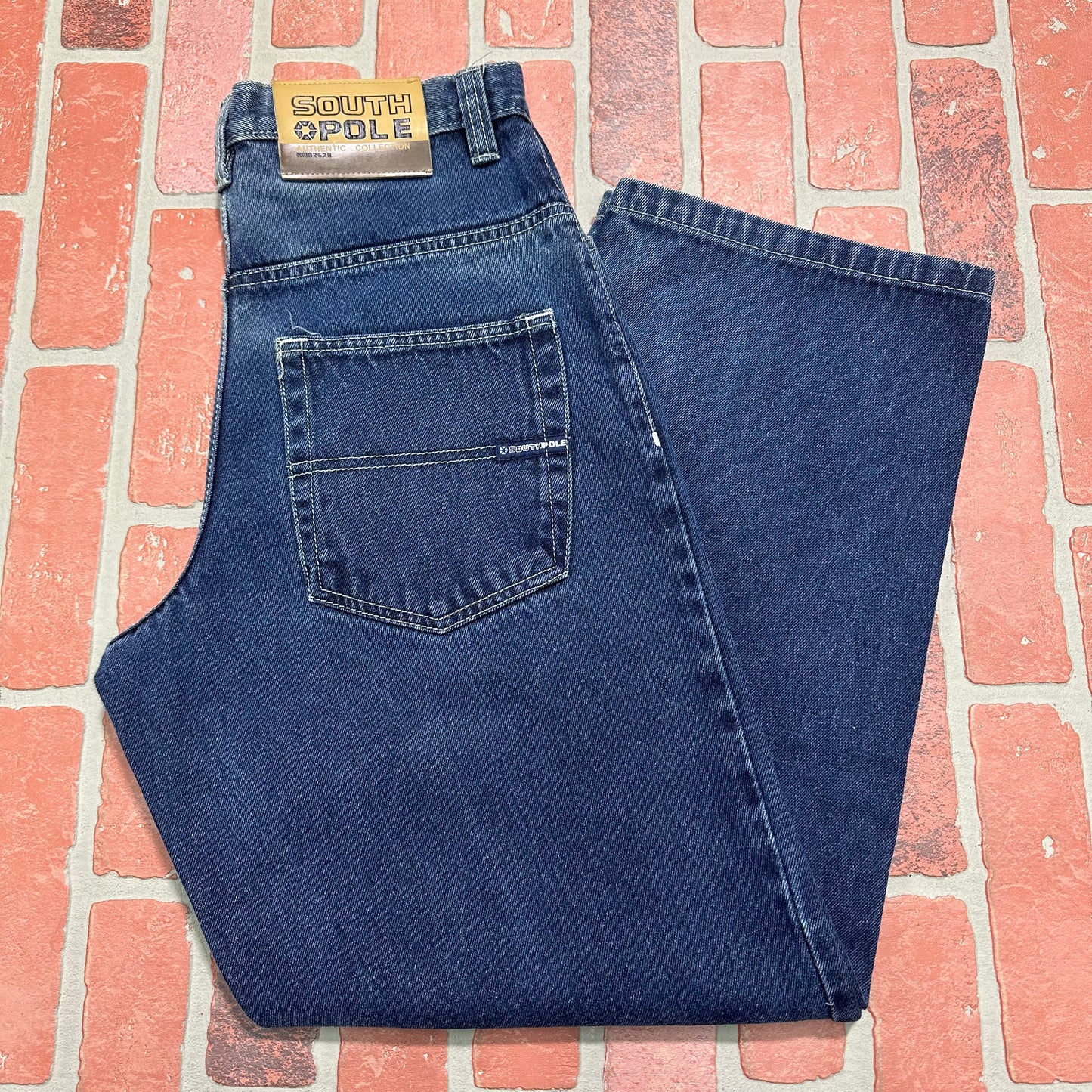 VTG Y2K South Pole Blue Denim Jeans Yesterday's Fits Clothing Fashion Vintage Streetwear Fashion Item