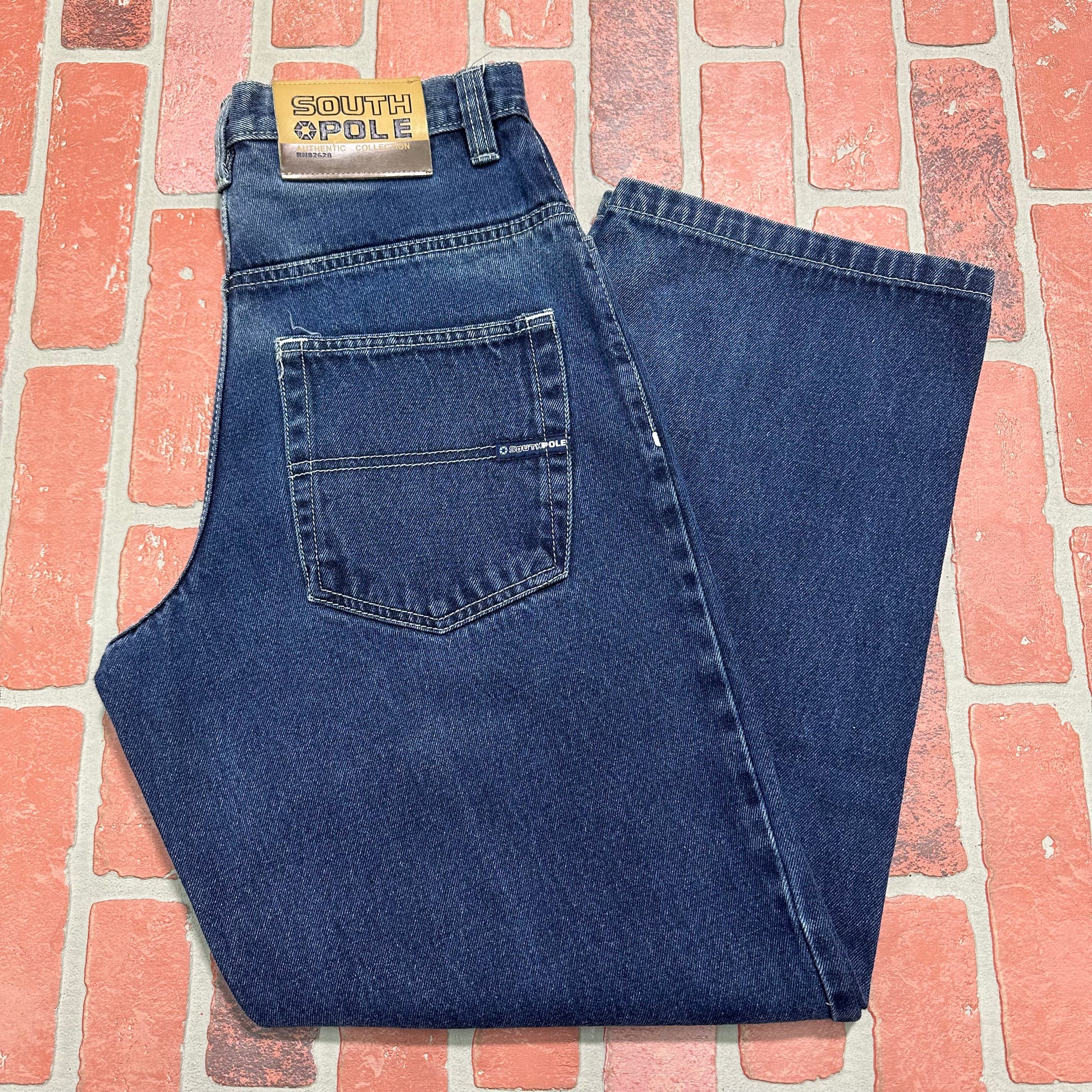 VTG Y2K South Pole Blue Denim Jeans Yesterday's Fits Clothing Fashion Vintage Streetwear Fashion Item
