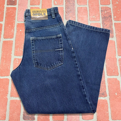 VTG Y2K South Pole Blue Denim Jeans Yesterday's Fits Clothing Fashion Vintage Streetwear Fashion Item