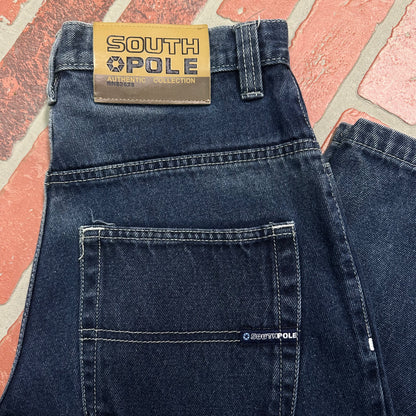VTG Y2K South Pole Blue Denim Jeans Yesterday's Fits Clothing Fashion Vintage Streetwear Fashion Item