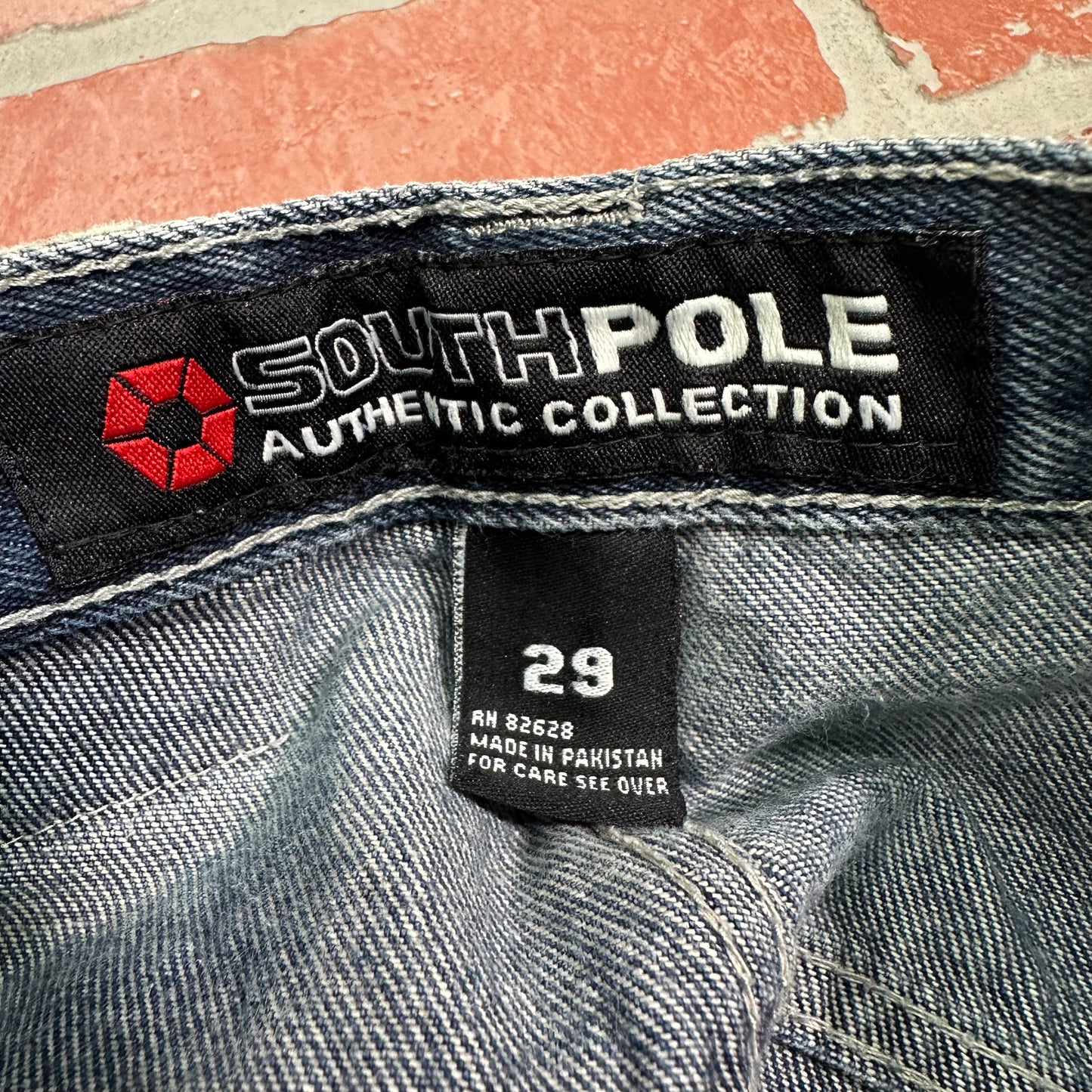 VTG Y2K South Pole Blue Denim Jeans Yesterday's Fits Clothing Fashion Vintage Streetwear Fashion Item