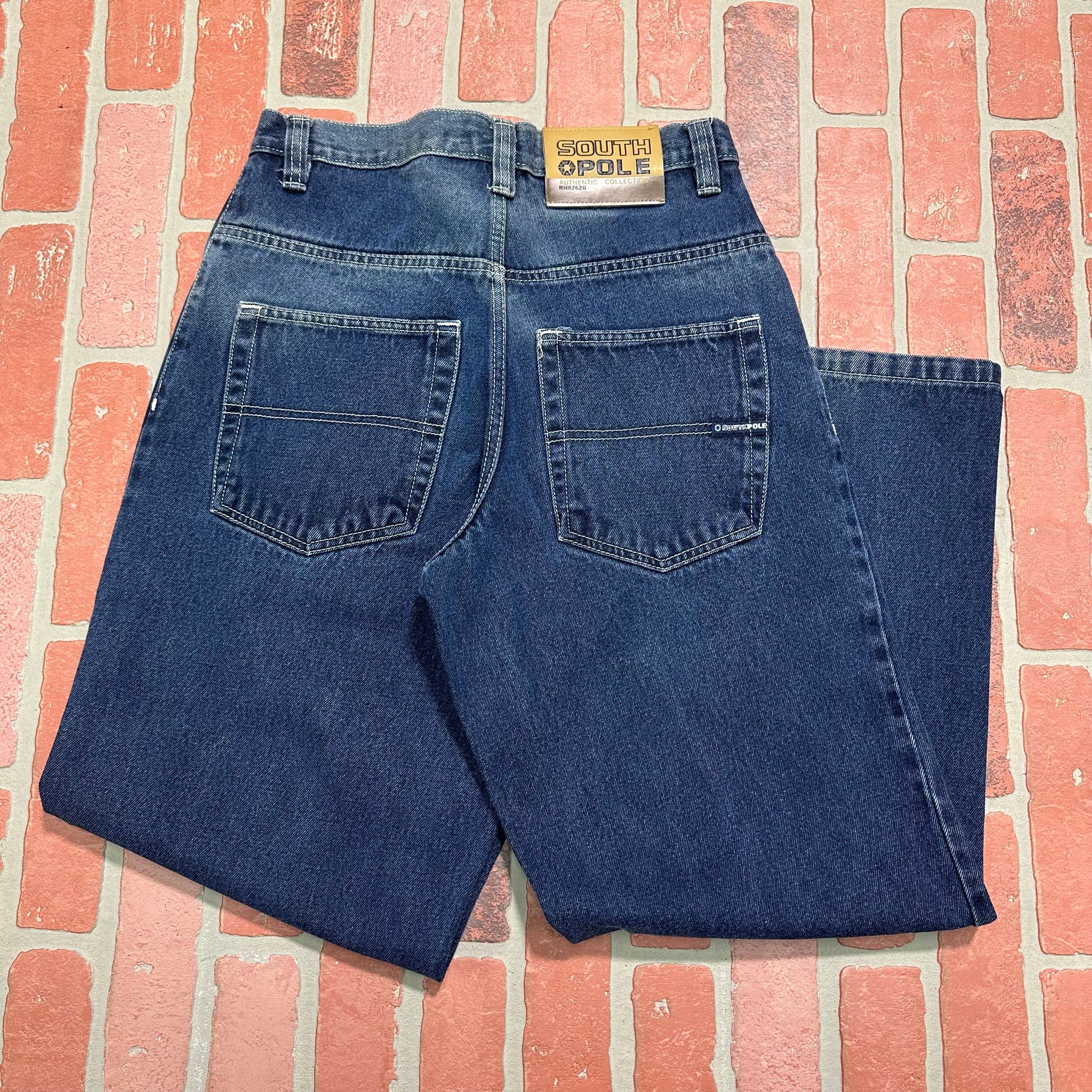 VTG Y2K South Pole Blue Denim Jeans Yesterday's Fits Clothing Fashion Vintage Streetwear Fashion Item