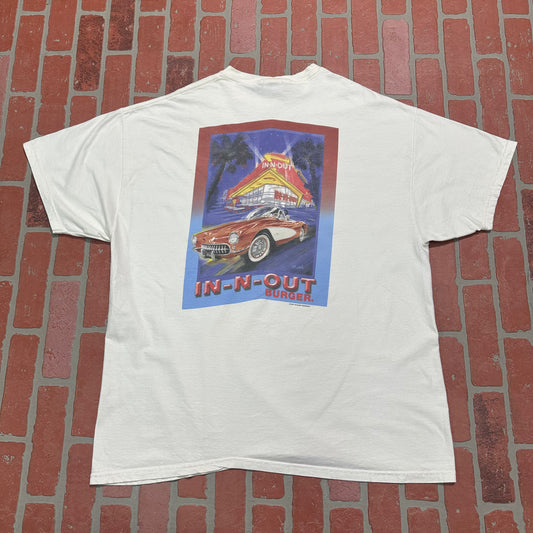 VTG Y2K 2001 In-N-Out Burger Las Vegas Tee Yesterday's Fits Clothing Fashion Vintage Streetwear Fashion Item