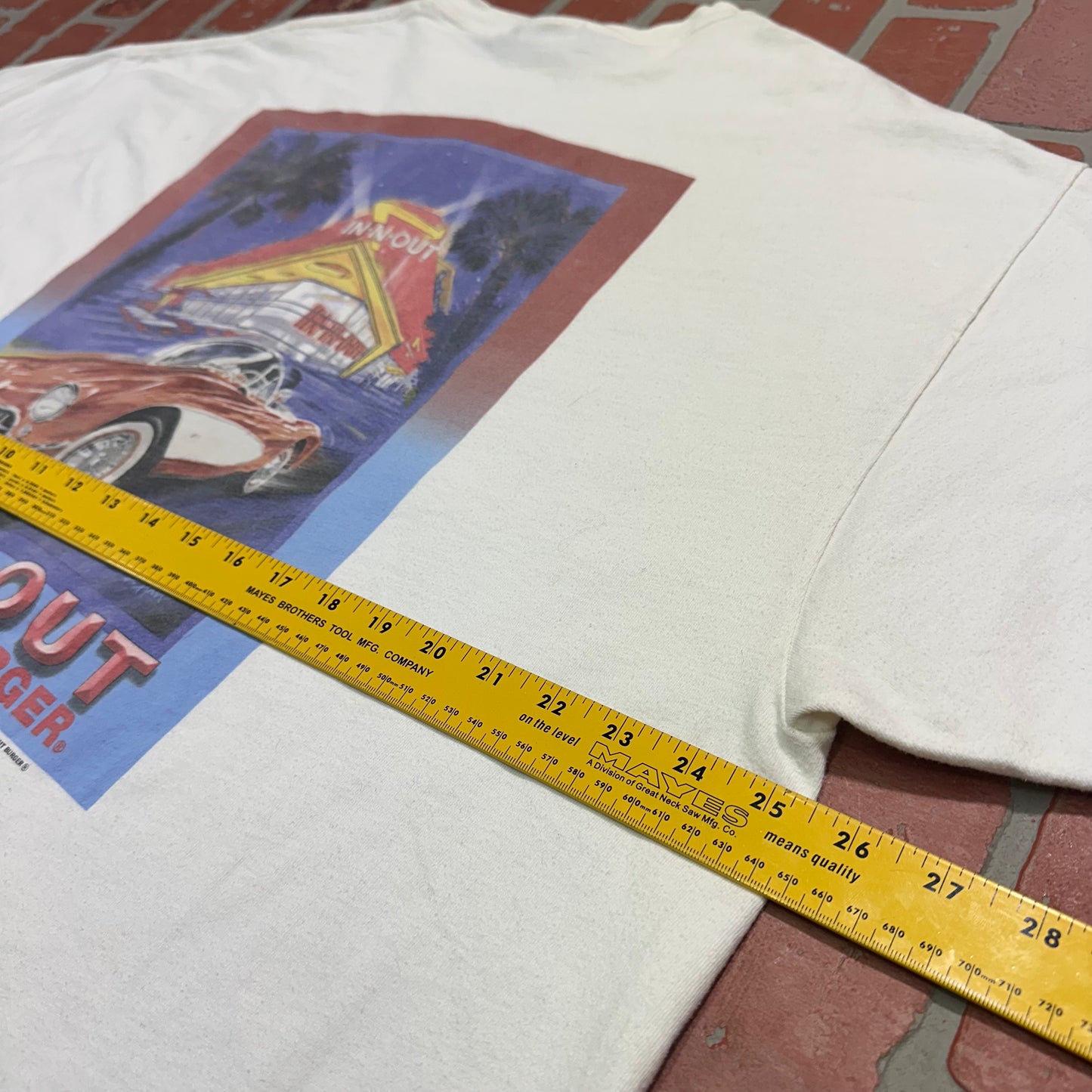 VTG Y2K 2001 In-N-Out Burger Las Vegas Tee Yesterday's Fits Clothing Fashion Vintage Streetwear Fashion Item