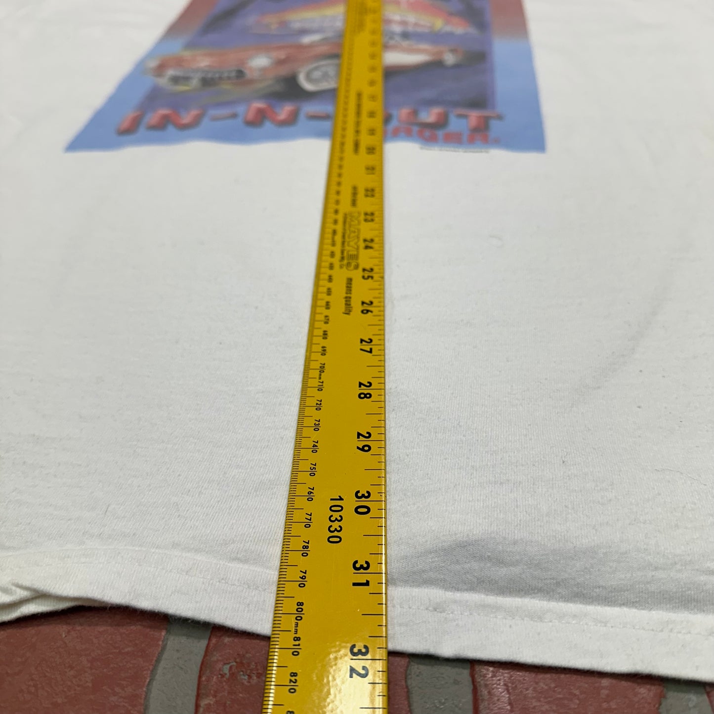 VTG Y2K 2001 In-N-Out Burger Las Vegas Tee Yesterday's Fits Clothing Fashion Vintage Streetwear Fashion Item