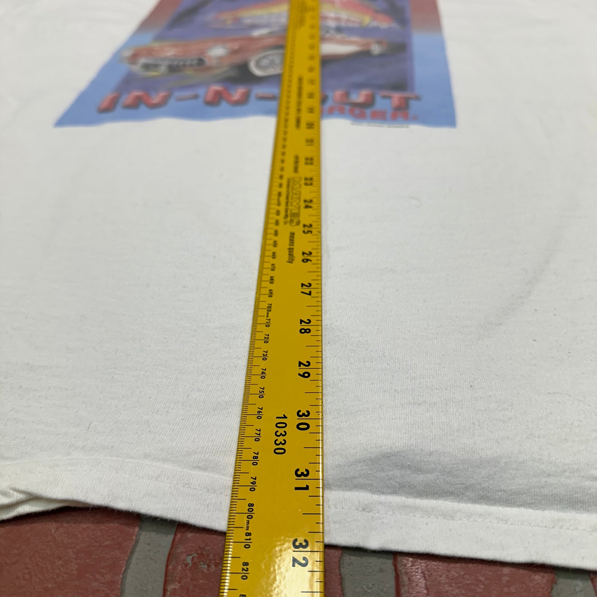 VTG Y2K 2001 In-N-Out Burger Las Vegas Tee Yesterday's Fits Clothing Fashion Vintage Streetwear Fashion Item