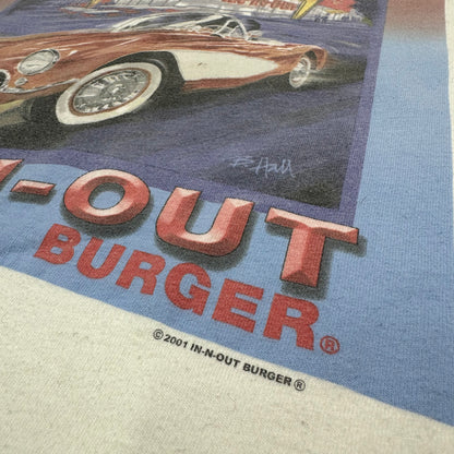 VTG Y2K 2001 In-N-Out Burger Las Vegas Tee Yesterday's Fits Clothing Fashion Vintage Streetwear Fashion Item