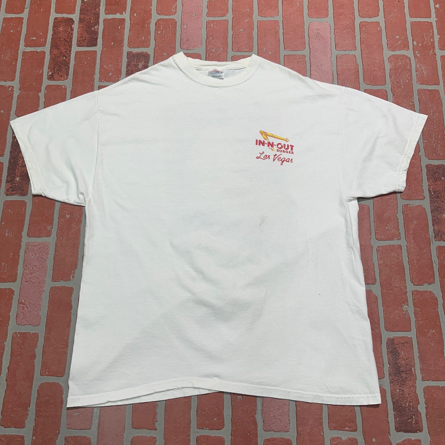 VTG Y2K 2001 In-N-Out Burger Las Vegas Tee Yesterday's Fits Clothing Fashion Vintage Streetwear Fashion Item