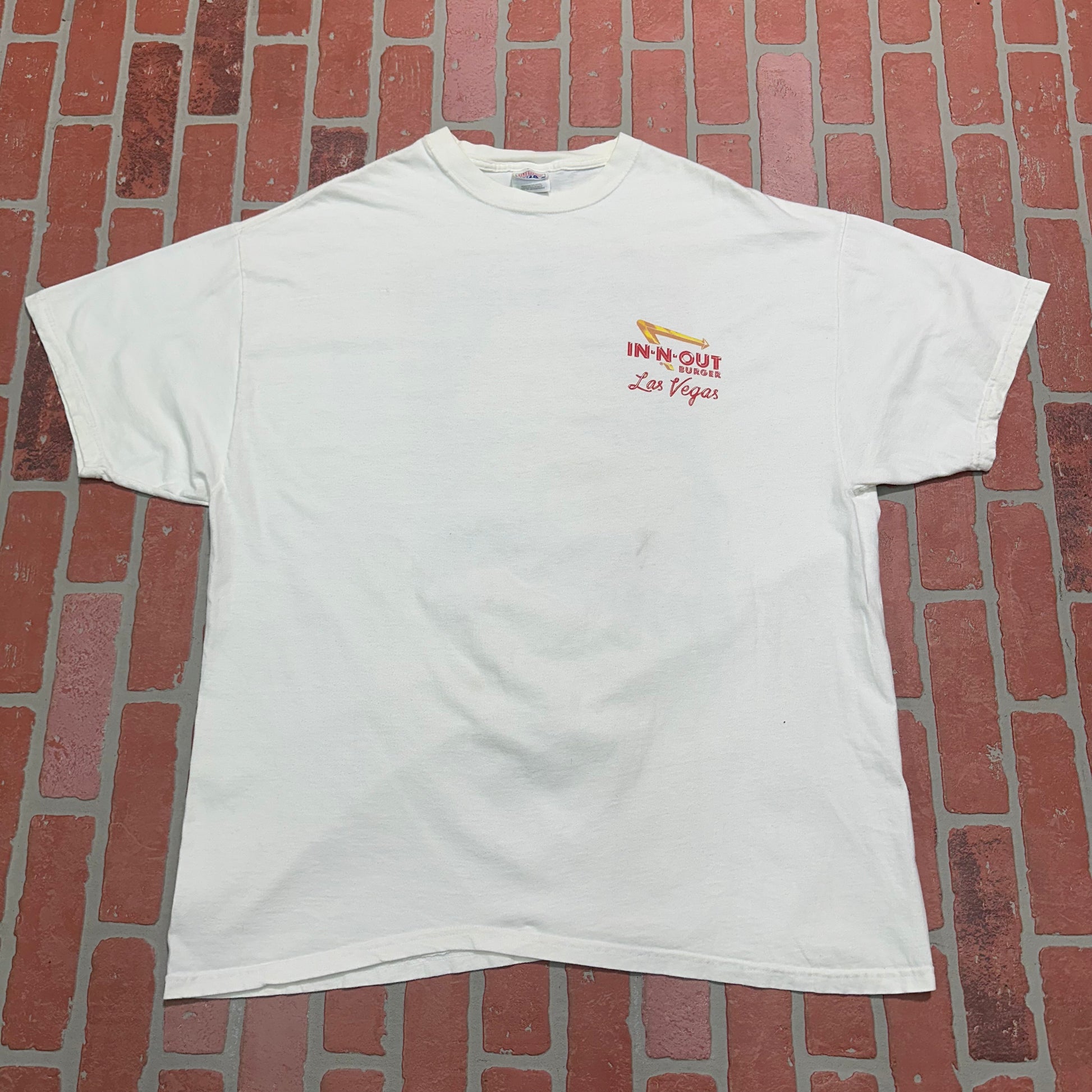 VTG Y2K 2001 In-N-Out Burger Las Vegas Tee Yesterday's Fits Clothing Fashion Vintage Streetwear Fashion Item