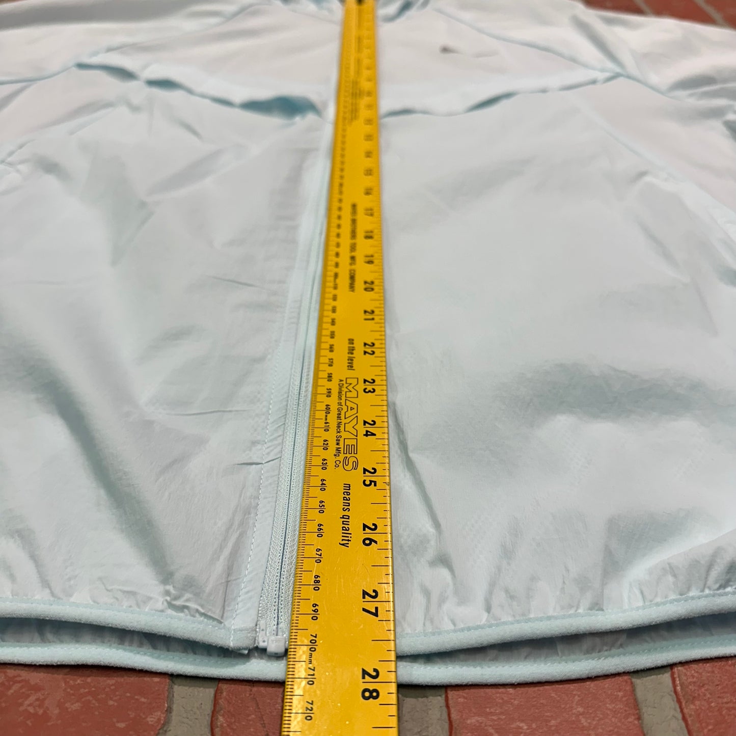 VTG Nike Zip-Up Light Blue Hooded Jacket Yesterday's Fits Clothing Fashion Vintage Streetwear Fashion Item