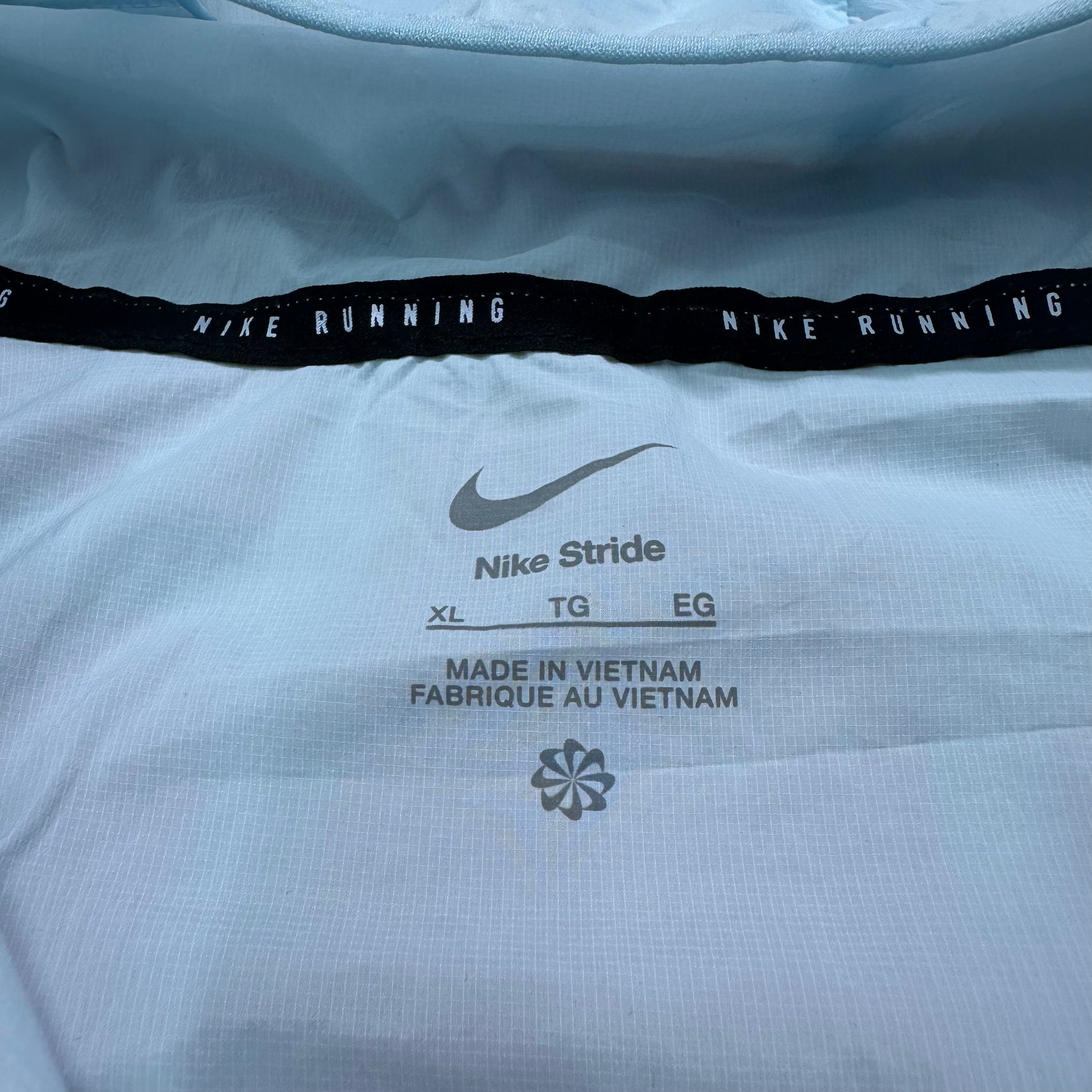 VTG Nike Zip-Up Light Blue Hooded Jacket Yesterday's Fits Clothing Fashion Vintage Streetwear Fashion Item