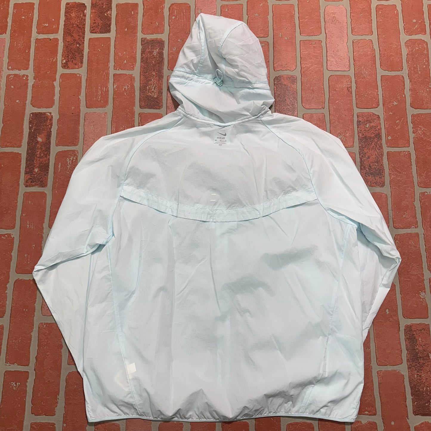 VTG Nike Zip-Up Light Blue Hooded Jacket Yesterday's Fits Clothing Fashion Vintage Streetwear Fashion Item