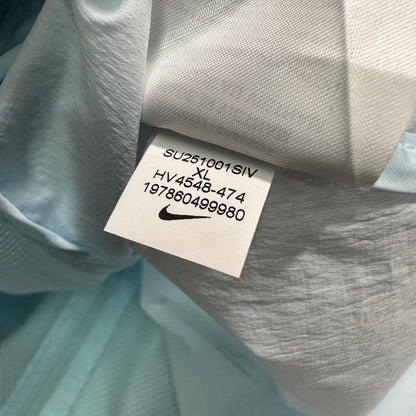 VTG Nike Zip-Up Light Blue Hooded Jacket Yesterday's Fits Clothing Fashion Vintage Streetwear Fashion Item