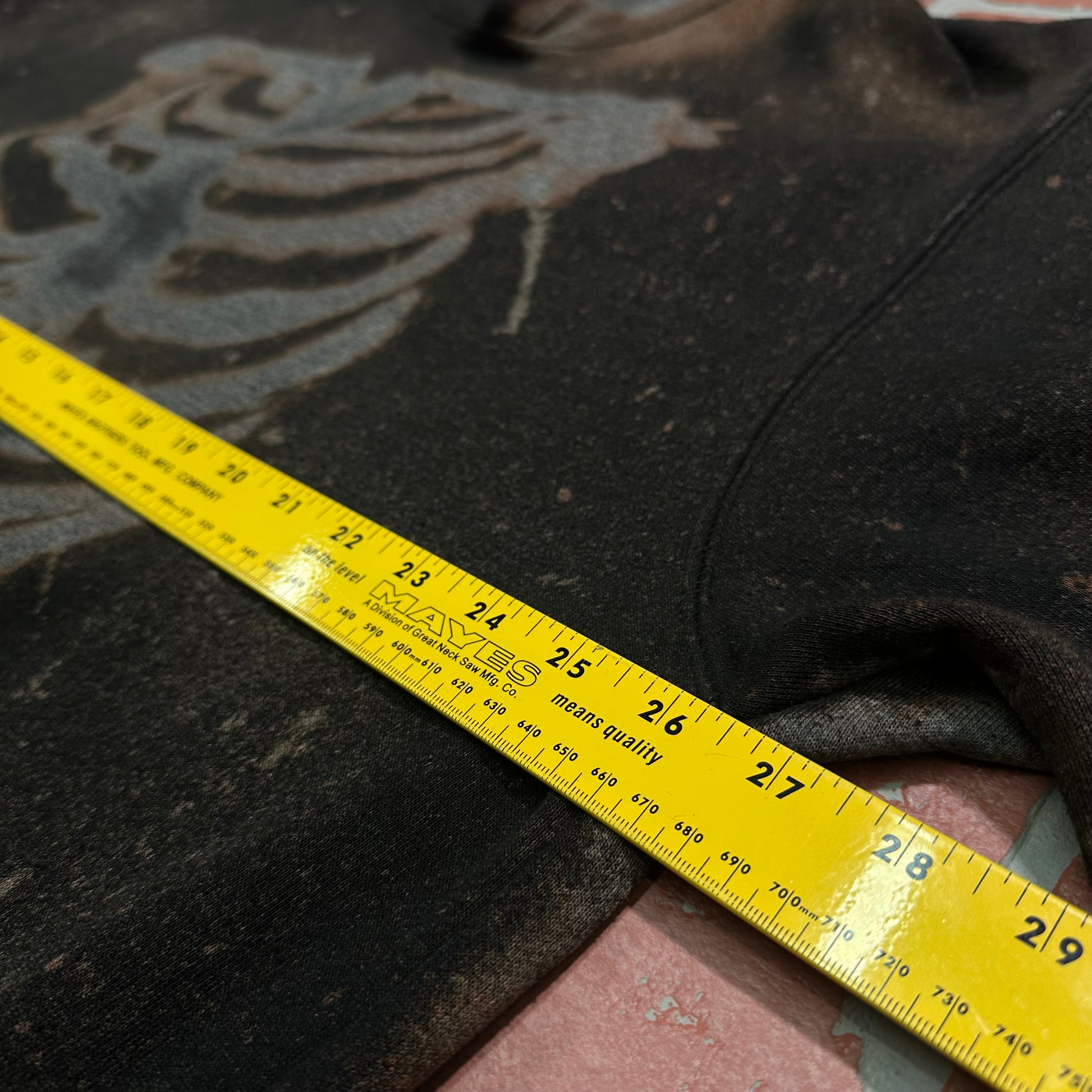 VTG Y2K Custom Skeleton Bleach Hoodie Yesterday's Fits Clothing Fashion Vintage Streetwear Fashion Item