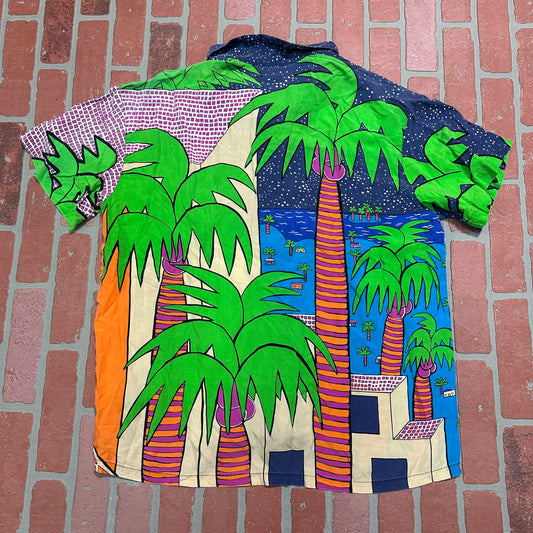 VTG Esprit Button-Up Artist Shirt Yesterday's Fits Clothing Fashion Vintage Streetwear Fashion Item