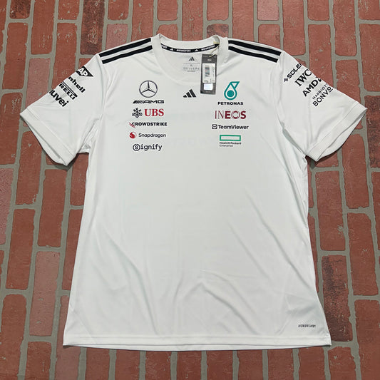 Adidas Mercedes-AMG Petronas F1 Team Kit Jersey Yesterday's Fits Clothing Fashion Vintage Streetwear Fashion Item