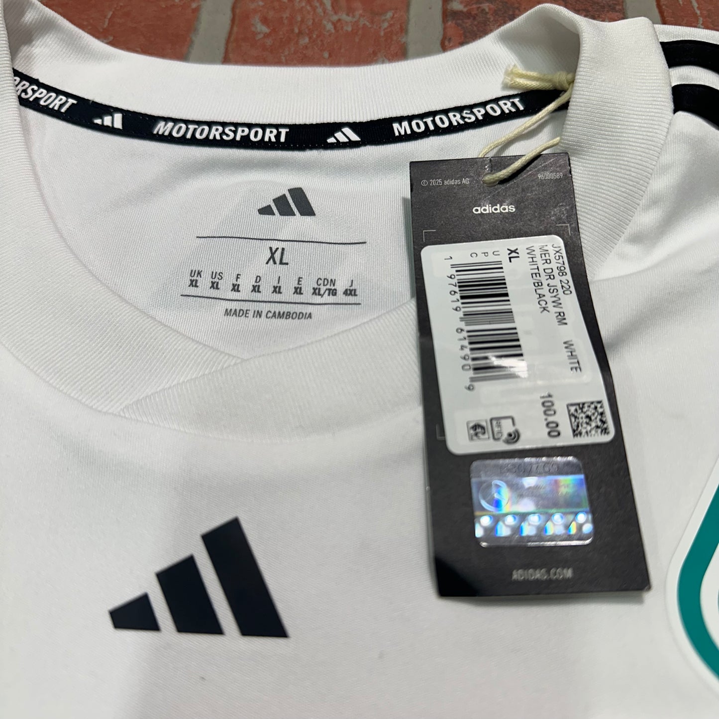 Adidas Mercedes-AMG Petronas F1 Team Kit Jersey Yesterday's Fits Clothing Fashion Vintage Streetwear Fashion Item