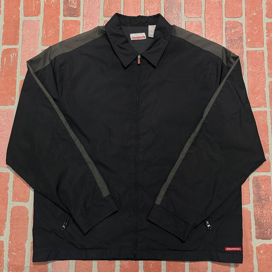 VTG Y2K Quiksilver Zip-Up Black Jacket Yesterday's Fits Clothing Fashion Vintage Streetwear Fashion Item