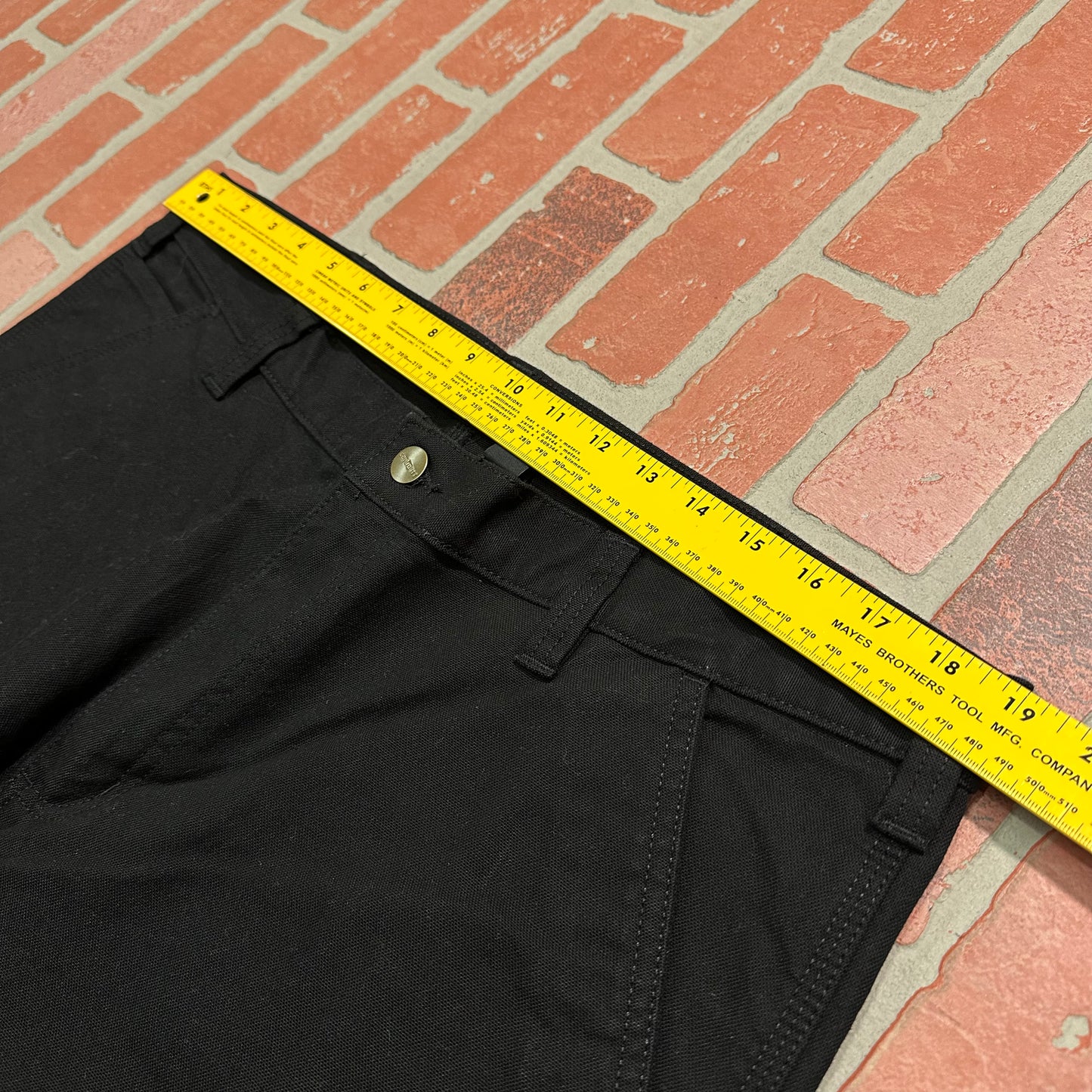 DS NWT Carhartt Black Rugged Flex Relaxed Fit Duck Utility Work Pants