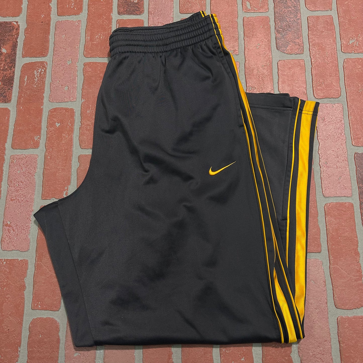 VTG Nike Grey/Yellow Track Pants