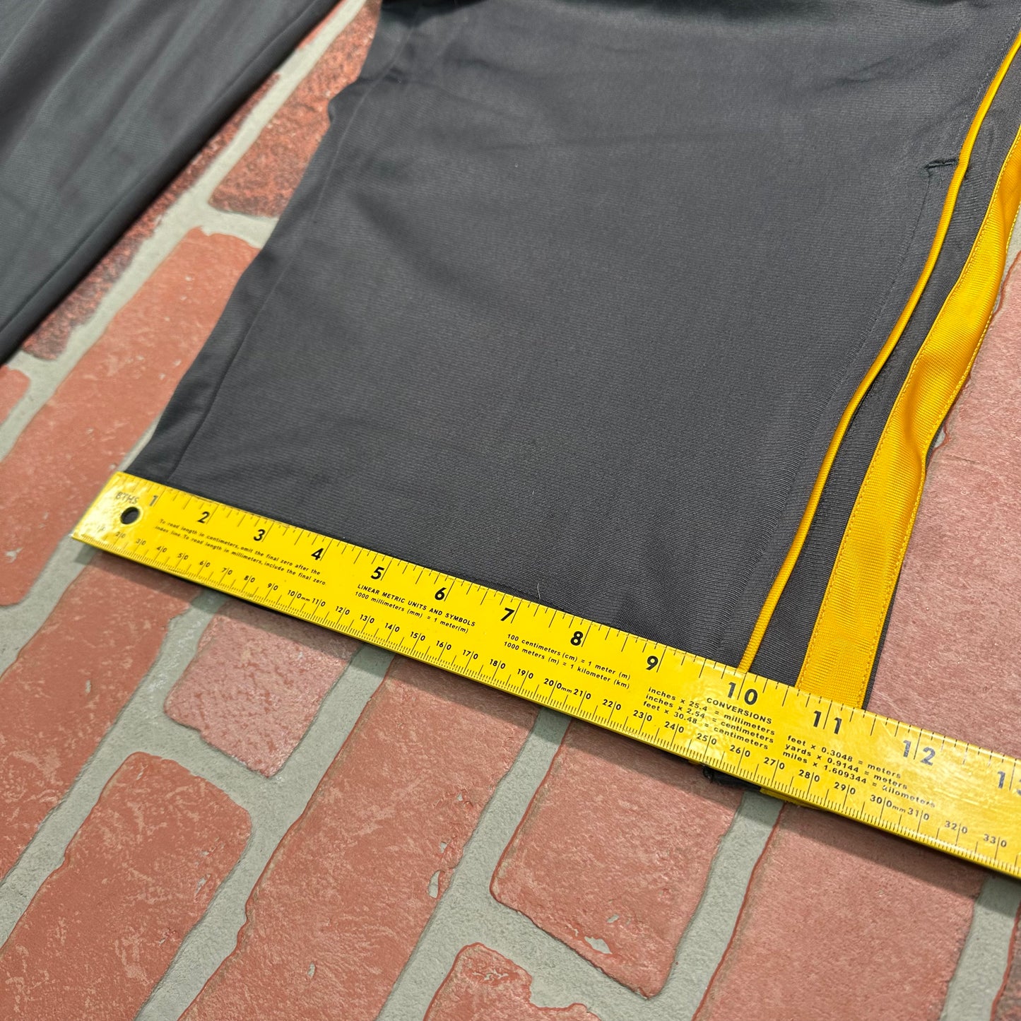 VTG Nike Grey/Yellow Track Pants