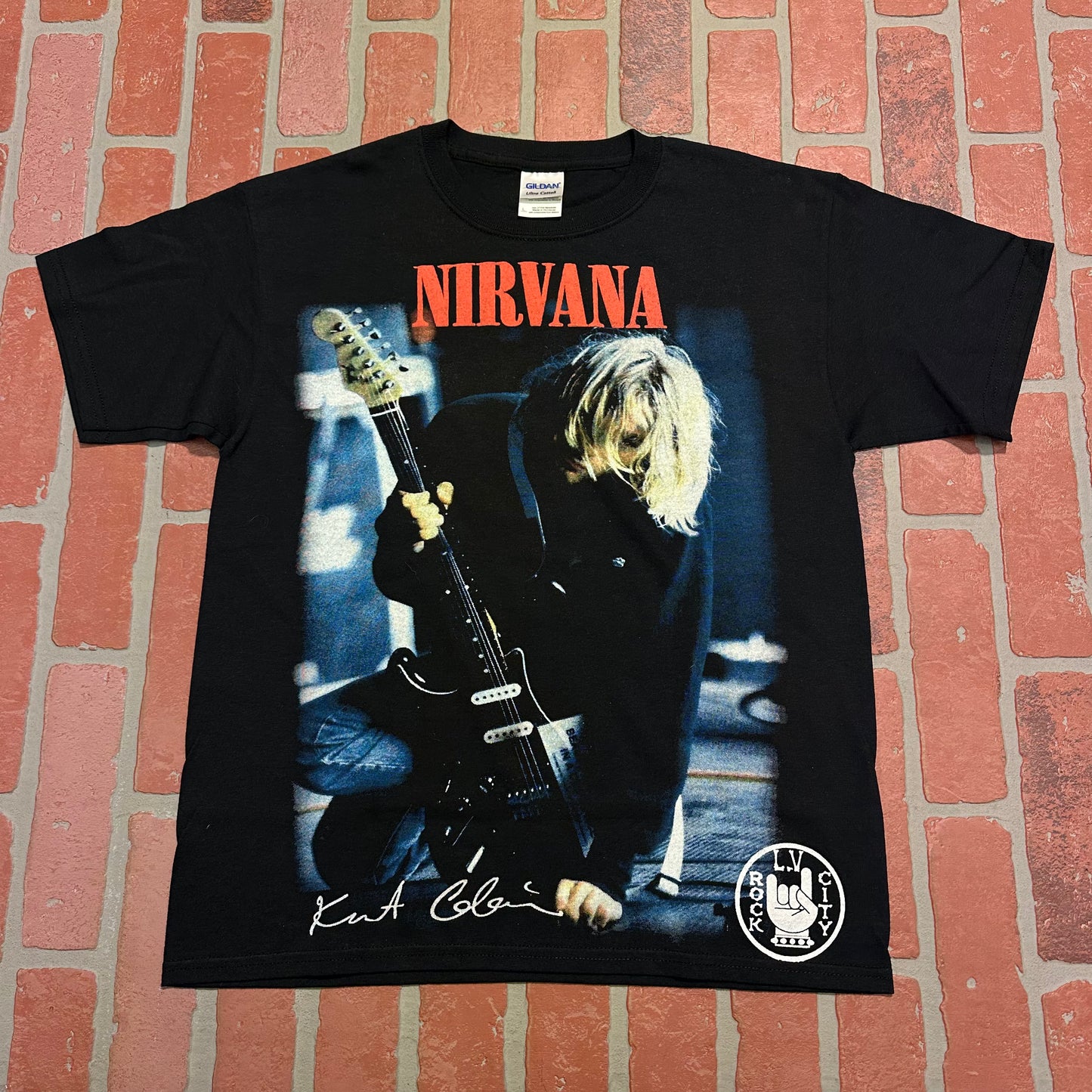 VTG Y2K Nirvana Mexican Bootleg Band Tee