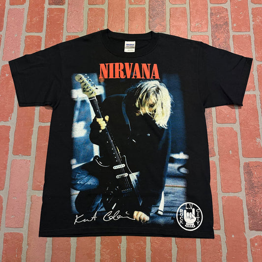 VTG Y2K Nirvana Mexican Bootleg Band Tee