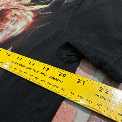 VTG Y2K Spiral Dragon Skull Tee